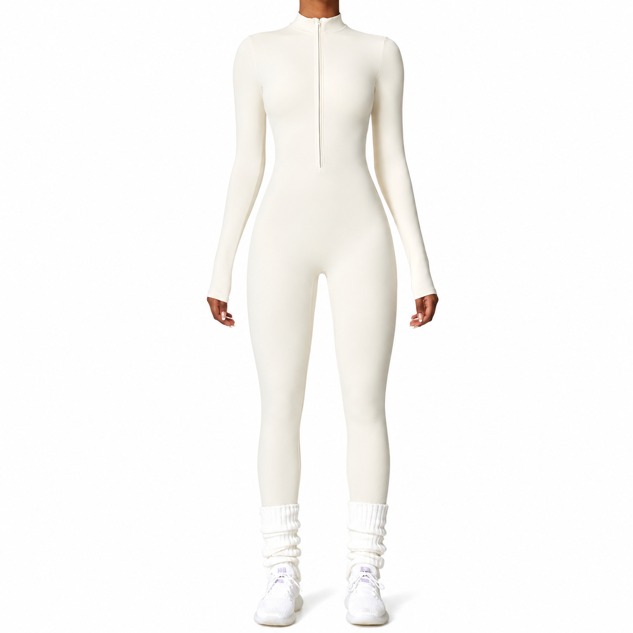 Combinaison Cozy™ | Zippée manches longues thermo-régulante gainante