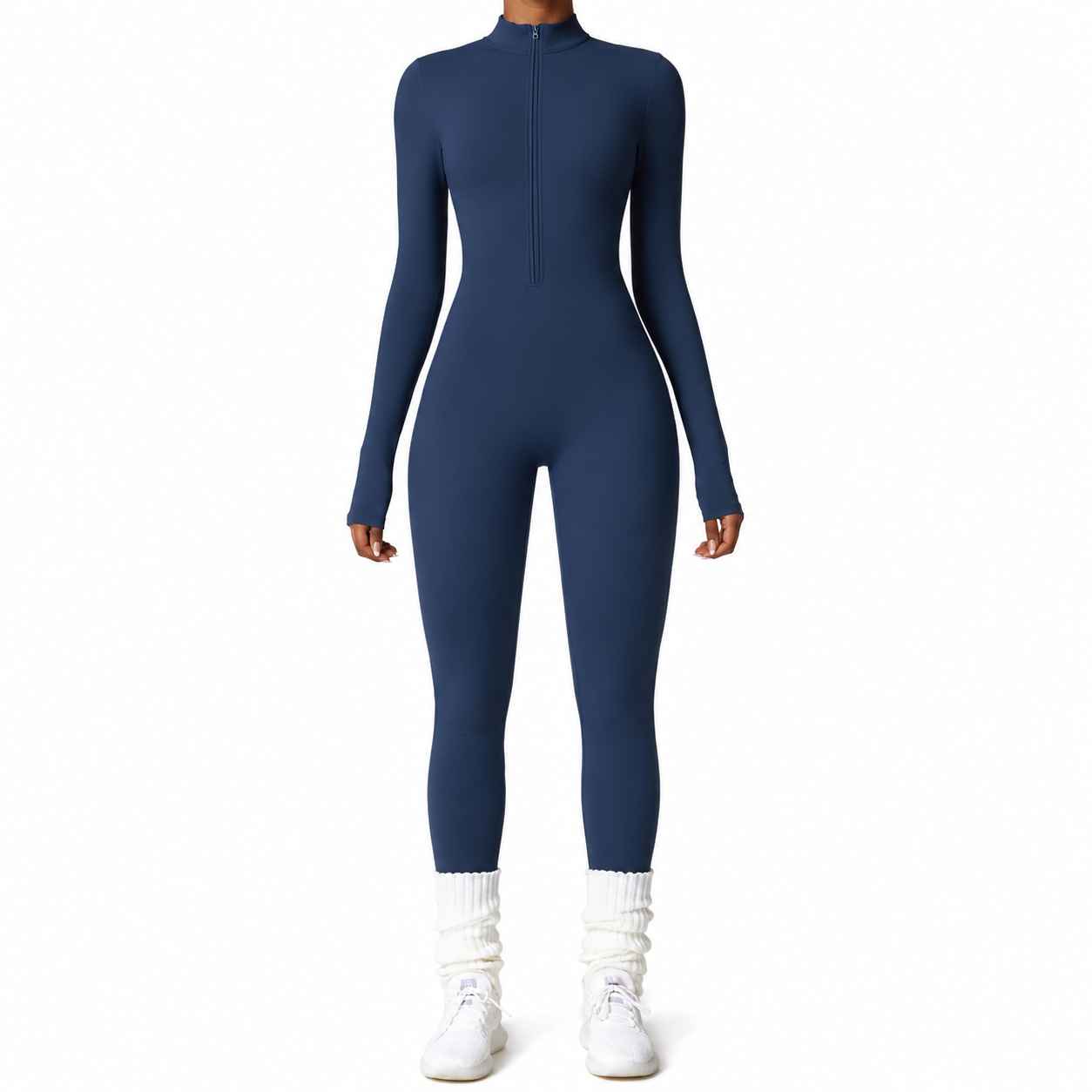 Combinaison Cozy™ | Zippée manches longues thermo-régulante gainante