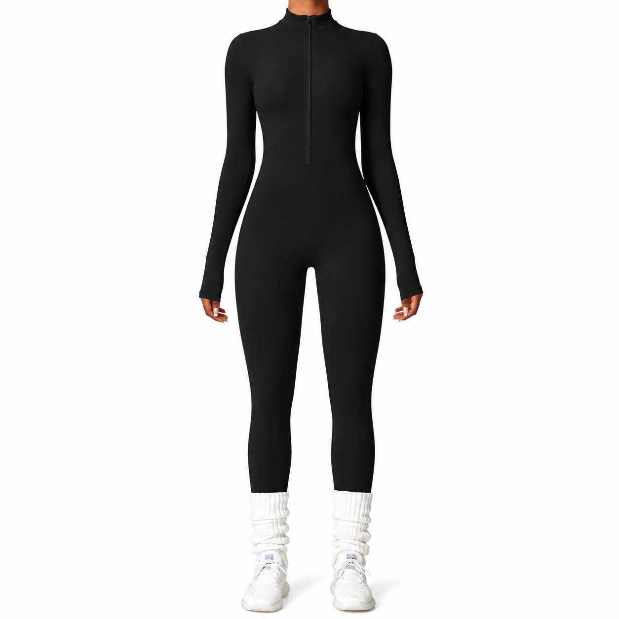 Combinaison Cozy™ | Zippée manches longues thermo-régulante gainante