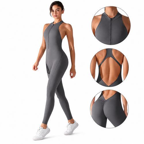Combinaison Sculpt™ | Dos nu & Push-up intégré ventre plat