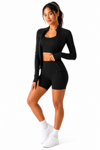 Ensemble Glide™ | Brassière dos ouvert & Short gainant respirant