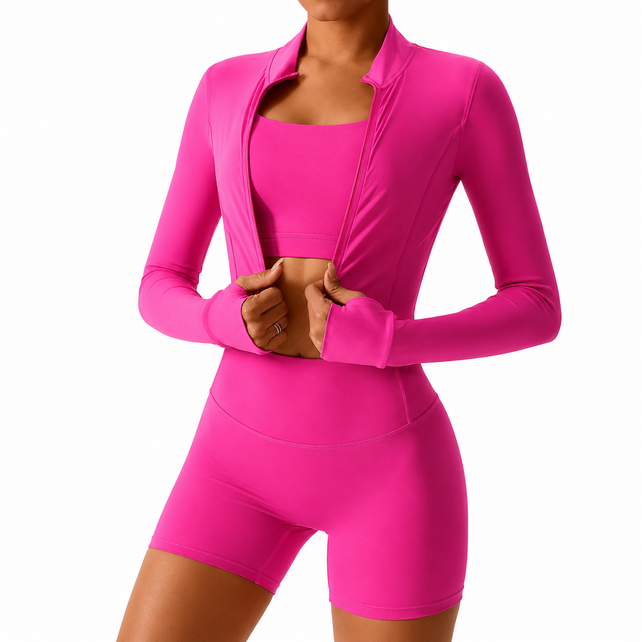 Ensemble Glide™ | Brassière dos ouvert & Short gainant respirant