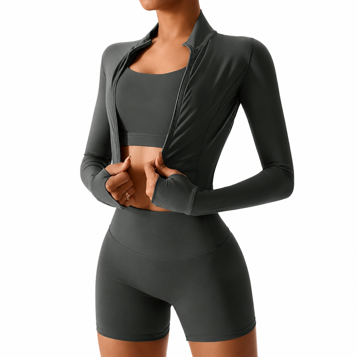 Ensemble Glide™ | Brassière dos ouvert & Short gainant respirant