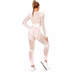 Combinaison Stripe™ | Brassière & Legging rayé seamless 4 saisons