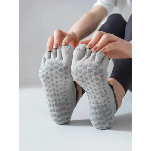 Women'S Five Finger Socks 2026 Professional Anti-Slip Yoga Workout Ballet Athletic Non-Slip Socks for Gym Fitness Running