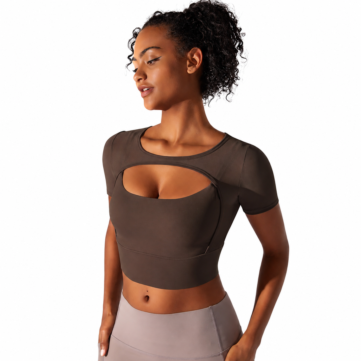 Top Mesh™ | Double épaisseur maintien intégré & Manches filet respirant