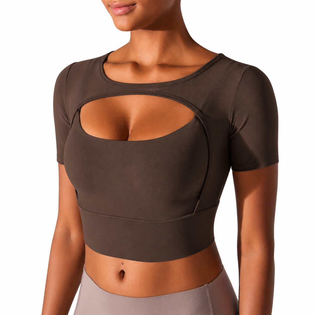 Top Mesh™ | Double épaisseur maintien intégré & Manches filet respirant