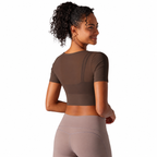 Top Mesh™ | Double épaisseur maintien intégré & Manches filet respirant