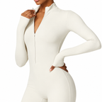 Combinaison Cozy™ | Zippée manches longues thermo-régulante gainante