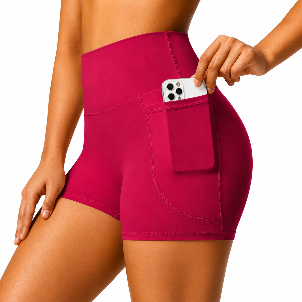 Short Rider™ — Cycliste gainant taille haute avec poches