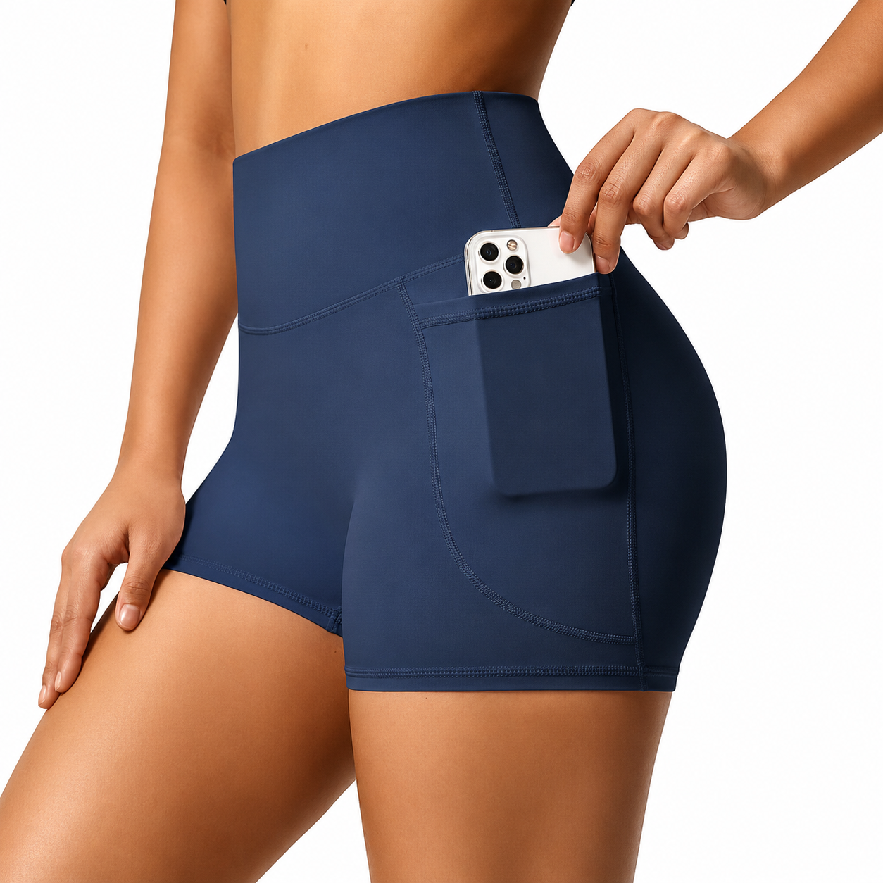 Short Lift™ | Taille haute gainante & Poche intégrée sécurisée