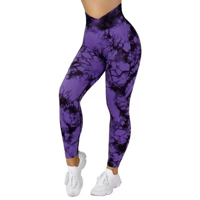 Legging tie-dye seamless - Seconde peau ultra-stretch